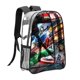 thumbnail image 2 of Los Súper Héroes de MarvelMochila transparente temática, resistente y duradera, bolsa see-through para trabajo, deporte, universidad y viaje, 31 × 43 cm, 2 of 6