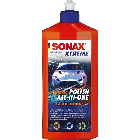 Pasta de pulir Ceramico Xtreme 500 Ml Sonax repelente al agua