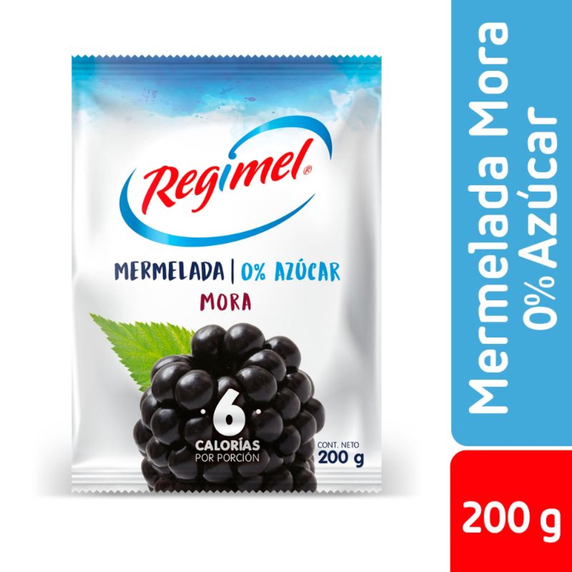 Mermelada Mora Sin Azúcar 200 g Regimel