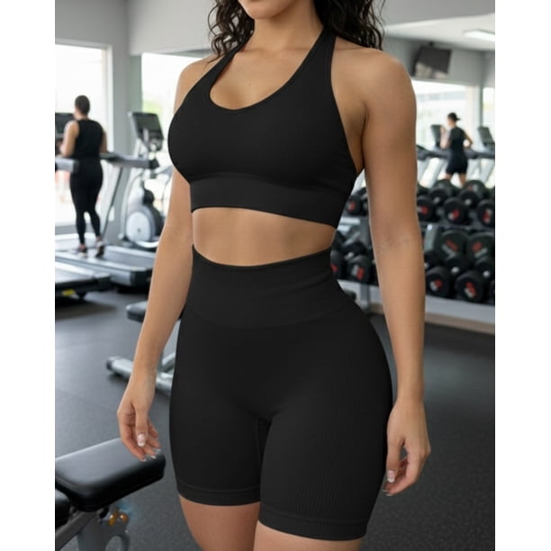 Conjunto Deportivo Mujer Elasticado Alta Calidad
