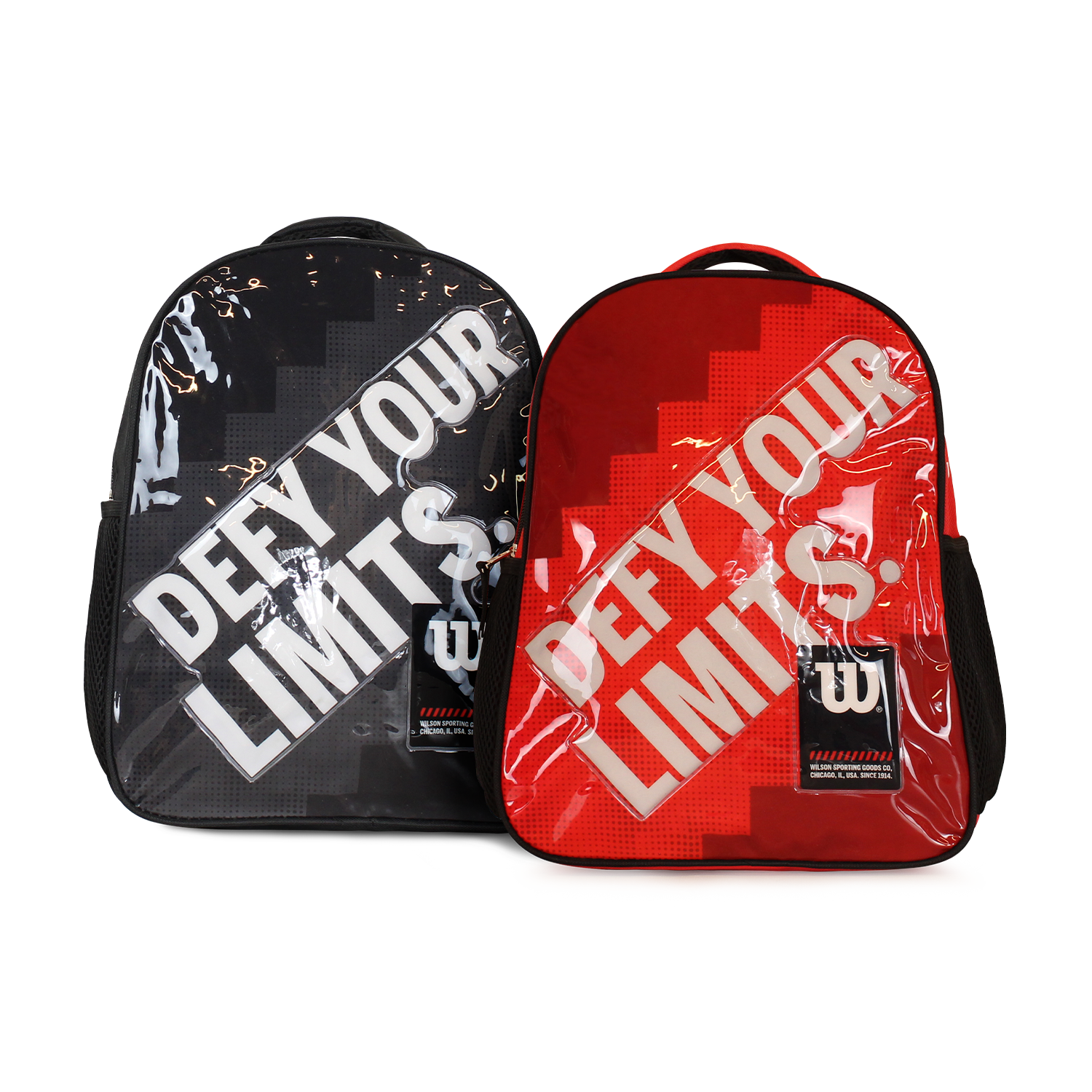 Pack Wilson 2 Mochilas Infantil Logan Roja Y Negra