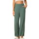 thumbnail image 1 of INSPIRE CHIC Pantalones de pijama de algodón para mujer, suaves y transpirables, pantalones de dormir con bolsillos y cintura elástica S Verde, 1 of 6