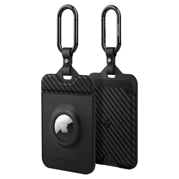 Airfit Porta Tarjeta Tesla 2 Paquetes Cuero Vegano