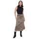 thumbnail image 1 of Falda Mujer Midi Satinada Animal Print Beige Corona, 1 of 5
