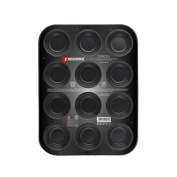 Molde 12 Muffin Antiadherente 35x 26cm