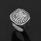 thumbnail image 3 of Anillo Nordico Vikingo Garra Hombre Moda Masculina 2022 m1, 3 of 3
