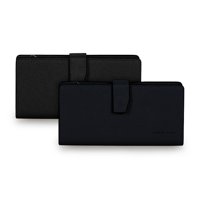 Carven Paris - Pack 2 Billeteras De Mujer Vesta Negro Y Azul