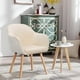 thumbnail image 2 of Pack 2 Butacas Sitiales Almer Velvet Beige | Sala, Dormitorio u Oficina, 2 of 6