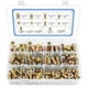 thumbnail image 1 of Kit surtido de insertos roscados, 170 piezas, para muebles de madera, 1 of 7