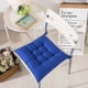 thumbnail image 1 of Xiao Hua Cojín de Asiento Cuadrado Azul -6 Piezas, 15.75 X 15.75 Pulgadas, con Correas, Adecuado para Cocina, Comedor, Oficina y Cojines para Sillas de Oficina en Casa, 1 of 4