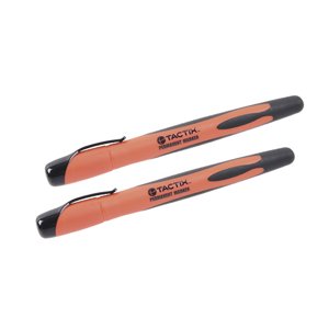 Tactix - Set De 2 Marcadores Lapiz Permanentes Color Negro
