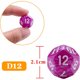 thumbnail image 3 of AUSTOR 42 dados poliédricos de 12 caras para juegos, 3 of 3