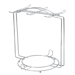 Bothyi - Portavasos De Metal Para Café, Estante Organizador, Escurridor De Agua Para Encimera, Mesa, Argent