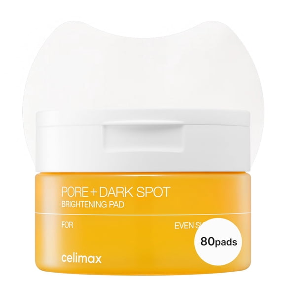 Celimax Pore+ Exfoliante Facial con Almohadillas Iluminadoras para Manchas Oscuras 80 unidades