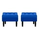 thumbnail image 1 of Set Pouf Wood 1c Felpa 00 Azul Rey, 1 of 5