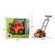 thumbnail image 4 of Juguete Carro Corta Cesped Lanza Burbujas Naranja Infantil, 4 of 6