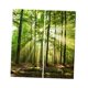thumbnail image 3 of Juego de 2 paneles impresión digital 3d cortinas 140x100cm sol bosque, 3 of 5