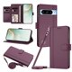 thumbnail image 1 of Google Pixel 8 Pro Funda Billetera con Cierre Magnético, Morado Oscuro, 1 of 6