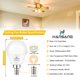 thumbnail image 2 of Bombilla LED de 6 W (equivalente a 60 W) E12 600 lm 2700 K (paquete de 6), 2 of 7