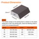 thumbnail image 2 of Uxcell 6pcs Bloques de Esponja de Lijado 80# (180-220 Grit) Esponja de Lijado con Borde Angulado 4"x2.8"x1", Bloque de Lijado de Espuma Lavable y Reutilizable para Pulir Cocina Metal Madera Yeso Hogar, 2 of 7