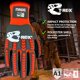 thumbnail image 2 of Guantes de trabajo Magid T-REX Sandy TRX400 con revestimiento de nitrilo, talla 10/XL, 2 of 4
