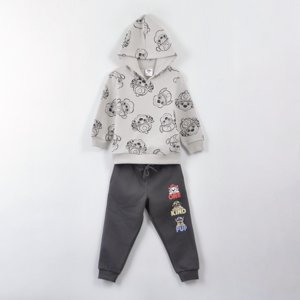 Conjunto Buzo Niño Full Print Friends Gris Paw Patrol