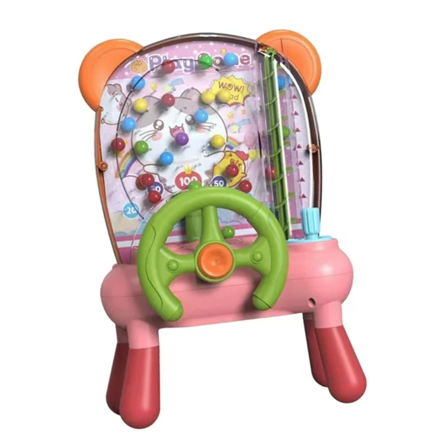 Genérico - Juguete Maquina Atrapa Pelota Infantil Rosado 31x21x13cm