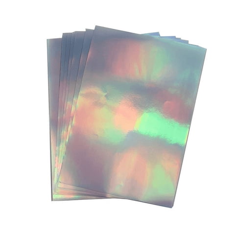 Micolor - Vinilo Tornasol Adhesivo A4 20 Hojas