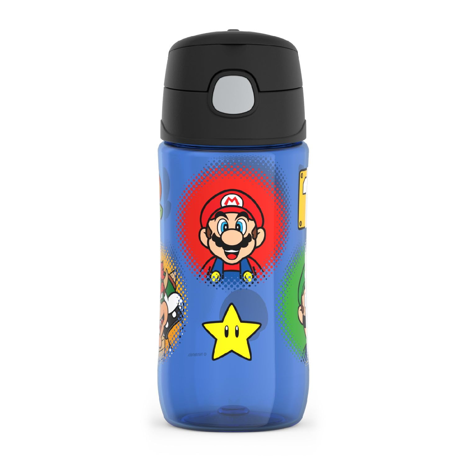 Botella De Hidratación Thermos Funtainer Plastic Mario De 500 Ml