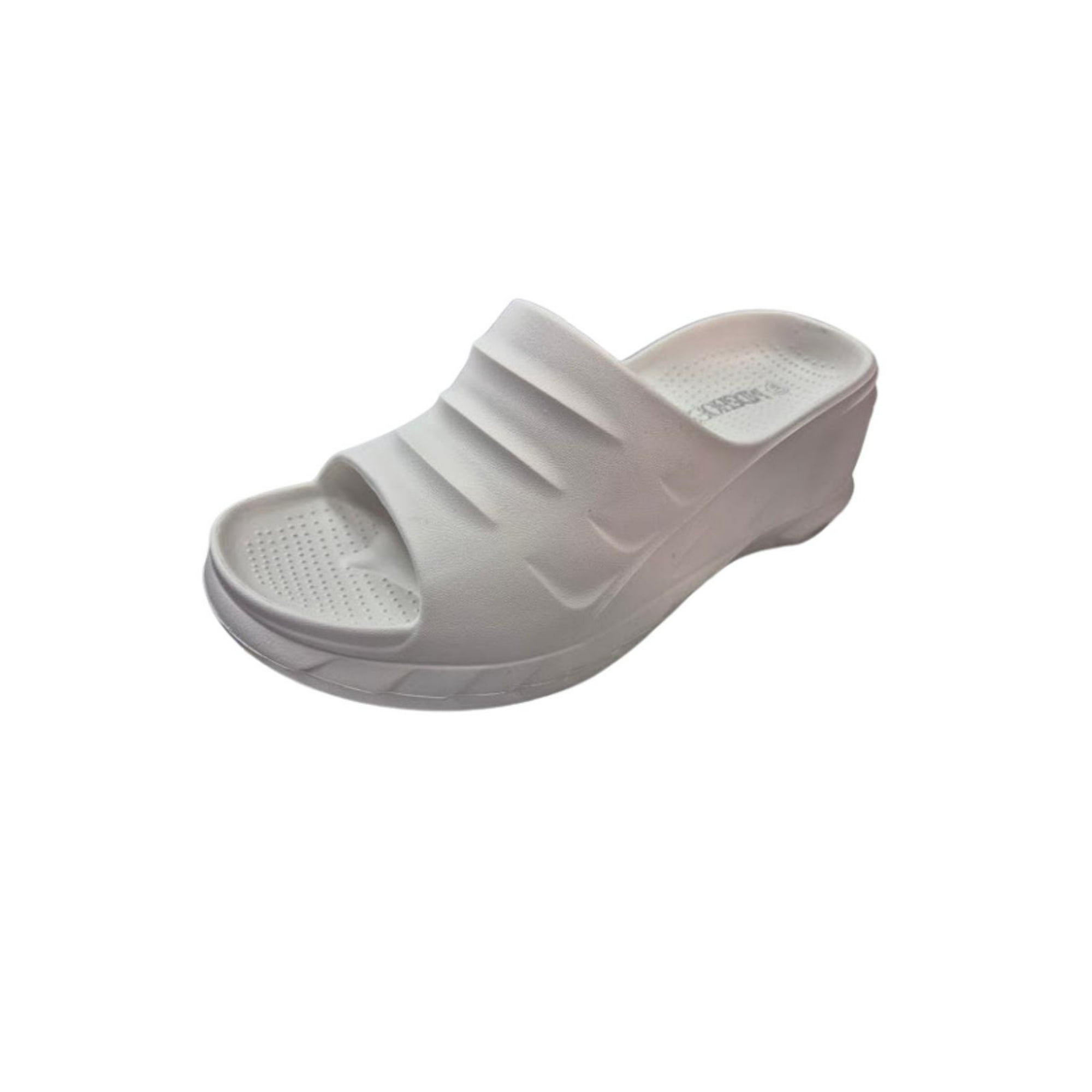 Vinnys Outlet - Sandalia Slide Blanco