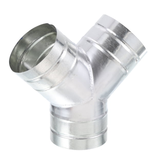 Uxcell Conector en Y de 3 Vías para Conducto de 3 Pulgadas, Adaptador de Tubería de Escape de Manguera de Conducto de Ventilación de Aire, 5 Pulgadas
