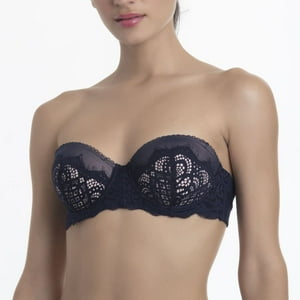 Lady Genny - Sostén Strapless Con Encaje