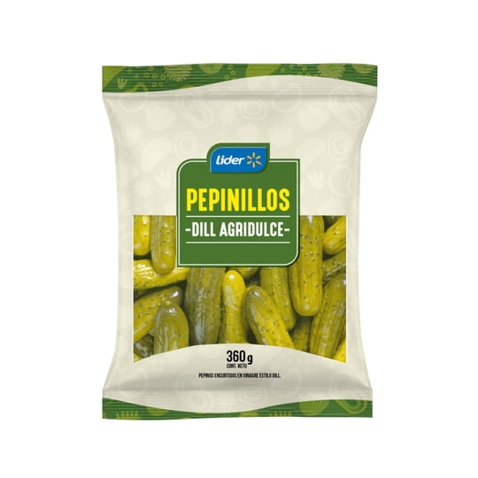 Pepinillos Agridulce 180 g Lider