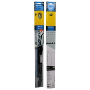 Plumilla Hella Cleantech 16 Pulgadas 40 Cm C/Adpt Negro
