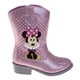 thumbnail image 2 of Botas Vaqueras Rosadas con Brillo de Minnie Mouse para Niñas, 2 of 6