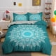 thumbnail image 1 of Mandala Duvet Cover Set Bedding Set Soft Comforter Cover With /pcs Pillow Shams For Kids Adults Microfiber Quilt Cover, 1 of 5