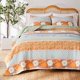 thumbnail image 2 of Set de colcha Greenland Home Carlie Modern Floral Reversible, 2 of 8
