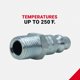 thumbnail image 5 of Kit de acopladores y enchufes Milton (S-210) 1/4 NPT M-Style 12 piezas, 5 of 7