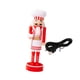 thumbnail image 3 of Figura De Cascanueces Navide?o Con Luz Incorporada Para El Hogar, Halloween, Acción De Gracias, Rojo Y Blanco, 3 of 5