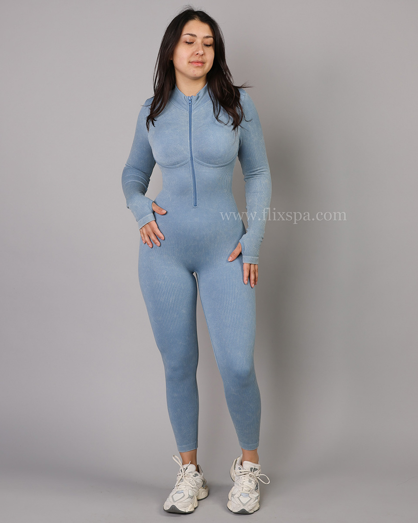 Flix Spa - Enterizo Largo Push Up Mujer Efecto Reductor Premium