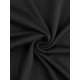 thumbnail image 5 of Agnes Orinda Blusa Casual de Verano para Mujer Talla Grande, Cuello Redondo, Manga Corta, Sólida, con Bolsillos, 2X Negro, 5 of 6