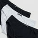 thumbnail image 3 of Slip Hombre Tripack Mix Negro Corona, 3 of 5