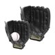 thumbnail image 5 of 2x Guantes De Béisbol Manoplas Mano Catcher Infield Outfield Guantes Softbol Negro, 5 of 5
