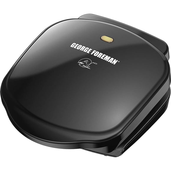 Parrilla Eléctrica George Foreman GR10B 2 Porciones 760W