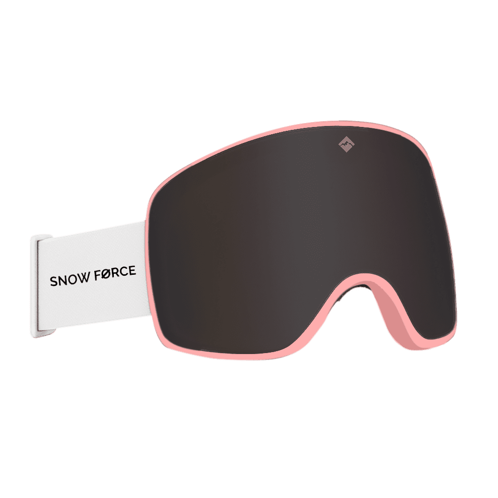 Snow Force - Antiparras Magnéticas Ski & Snowboard North Pole / Negro - Rosa - Blanco