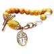 thumbnail image 1 of Pulsera Perlas Libélula Amarillo, 1 of 3