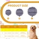 thumbnail image 2 of Envoltura de Cabeza para Perro, Envoltura de Orejas para Gato Orejeras Ajustables Cubierta de Cabeza Silenciosa Mangas Protección de Cabeza para Aliviar la Ansiedad Sin Sacudidas, (Lavanda, S), 2 of 7