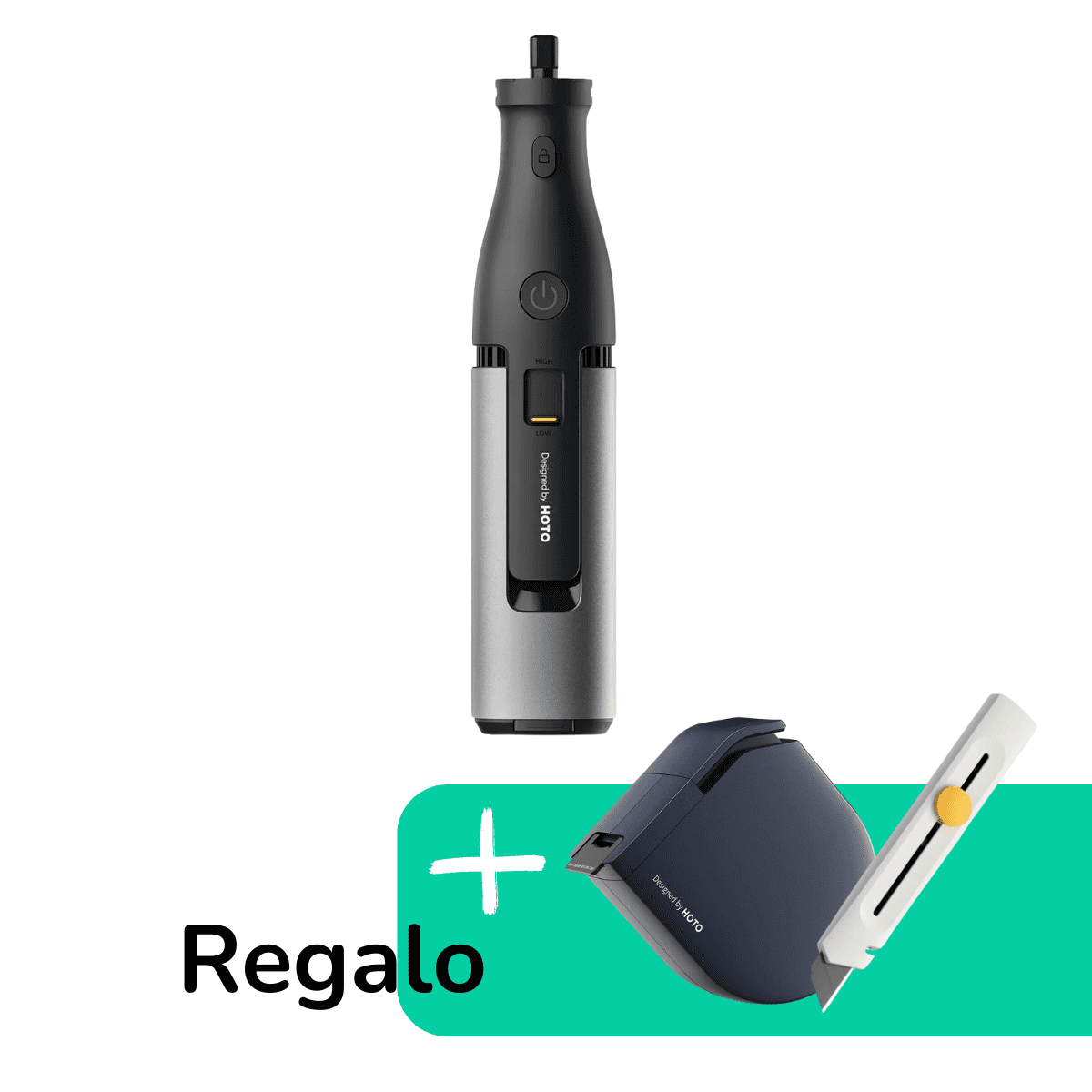 Hoto Kit Herramienta Rotativa Pro+cartonero+huincha De Medir