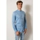thumbnail image 3 of Camisa Celeste cielo manga larga fit White Clothing, 3 of 4