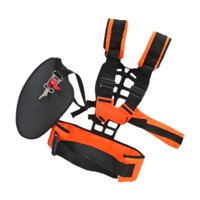 Magideal - Cinturón Recortador De Malezas Cinturón Recortador De Malezas Correa De Hombro Doble Distribución De Peso, Ajustable Para Jardinería Soplador De Hojas